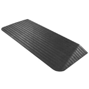 Threshold Ramp Durable Solid Rubber with Anti-Slip Surface