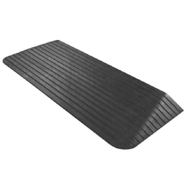 Threshold Ramp Durable Solid Rubber with Anti-Slip Surface